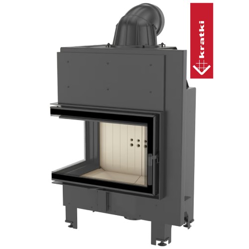 Kratki MBM Kamineinsatz 10 kW Eckkamin