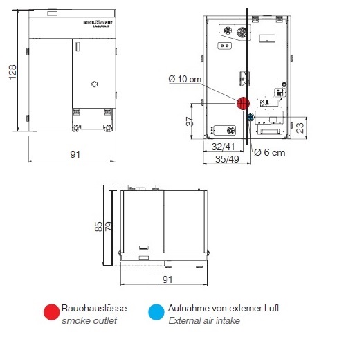 Edilkamin Laguna2 P29 Pelletkessel 28,2 kW