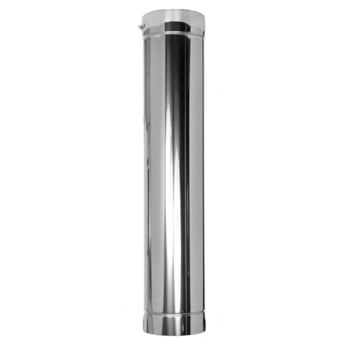 Längenelement 1000 mm - doppelwandig - Tecnovis TEC-DW-Standard
