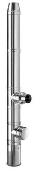Edelstahlschornstein Bausatz doppelwandig Ø 180 mm - Schiedel ICS