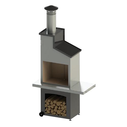 A Caminetti Barbeque Gartenkamin