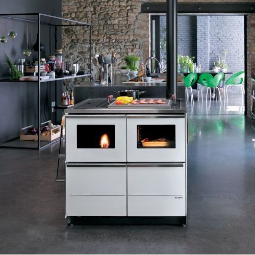 Pelletherd Palazzetti Bella Idro 15 | 14,5 kW wasserführend