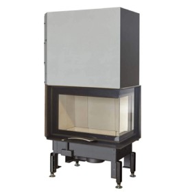 Austroflamm Eckkamin 63x40x42S 2.0 Kamineinsatz 8 kW Schiebetür