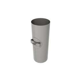 Inspektionselement für Flexrohr, L = 266 mm, Ø100 mm - DRU LAS ES-I 150/100