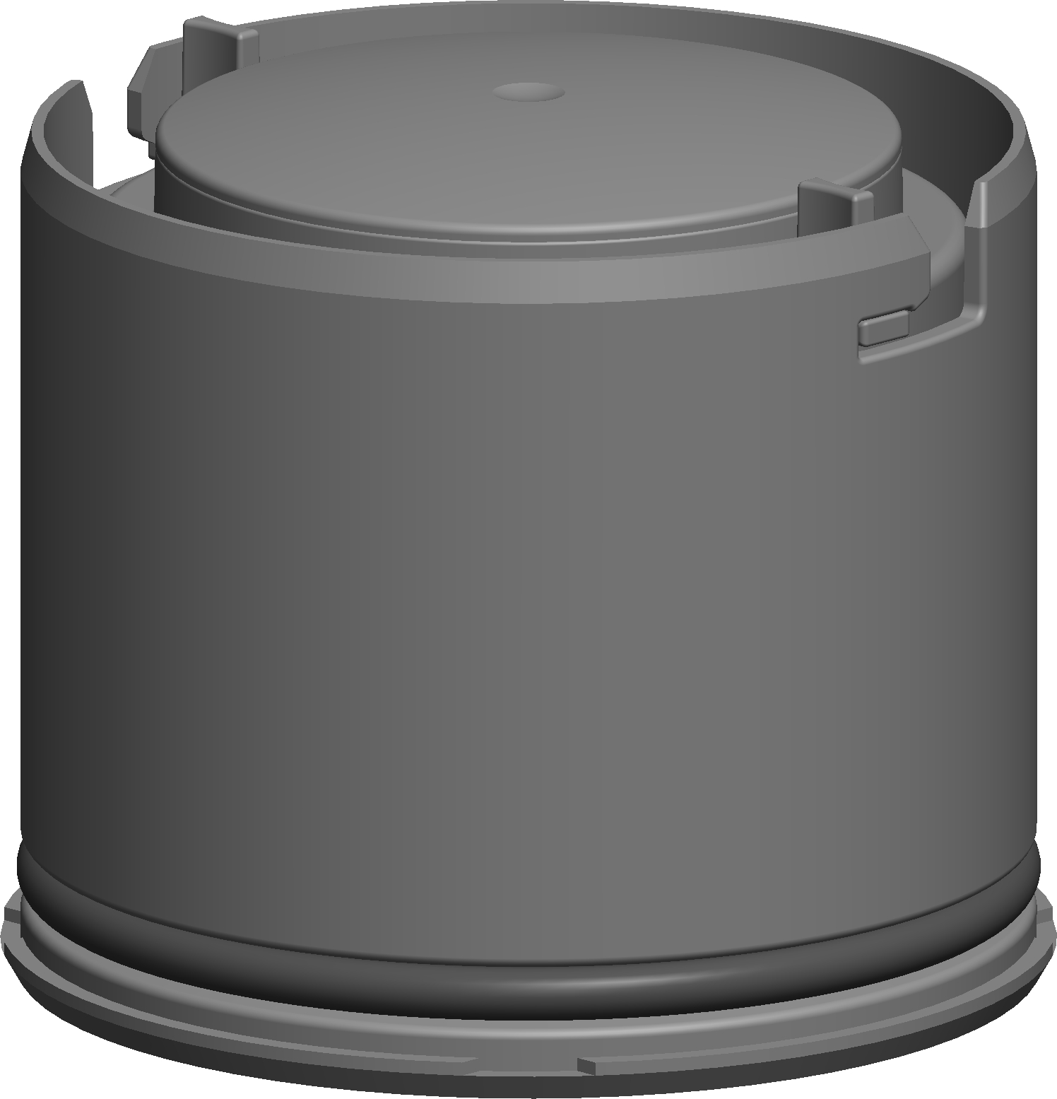 Rückstromsicherung PPS Ø 80 mm mit integriertem Siphon - Kunststoff Tecnovis TEC-PPS