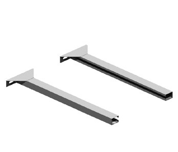 Verlängerung für Wandhalter bis 250 mm - doppelwandig - Schräder Future line DW Verlängerung für Wandhalter bis 250 mm - doppelwandig - Schräder Future line DW