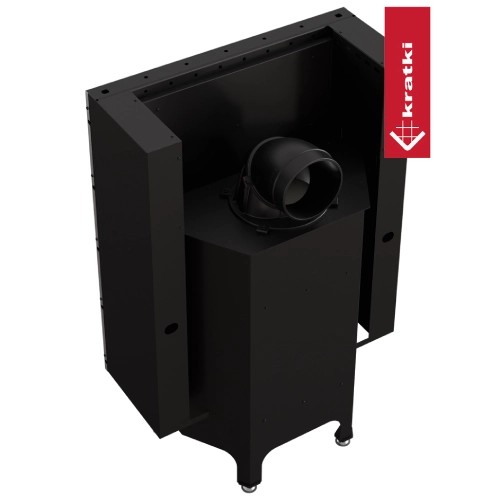 Kratki Nadia 10 Kamineinsatz 10 kW Schiebetür