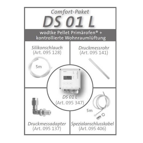 Wodtke - DS 01 L Comfort-Paket Pelletofenzubehör