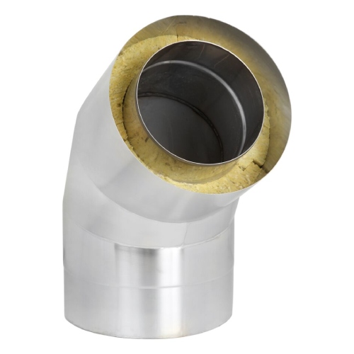Winkel 60° starr - doppelwandig - Tecnovis TEC-DW-Design