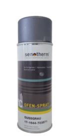 Ofenrohr - TEC-Stahl Senotherm Spraydose - gussgrau - Tecnovis TEC-Stahl