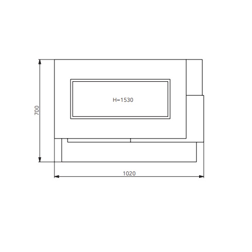 Haas und Sohn ASCIM-II Kaminbausatz 7 kW
