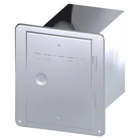 Reinigungstür mit Mauerkasten 250 mm - einwandig - Dinak SW6