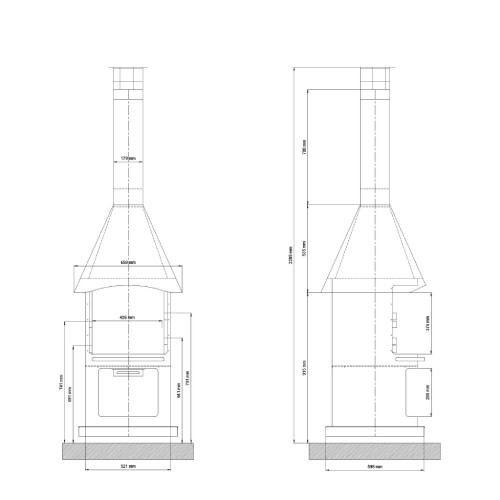 Wamsler Prestige 65 Grillkamin