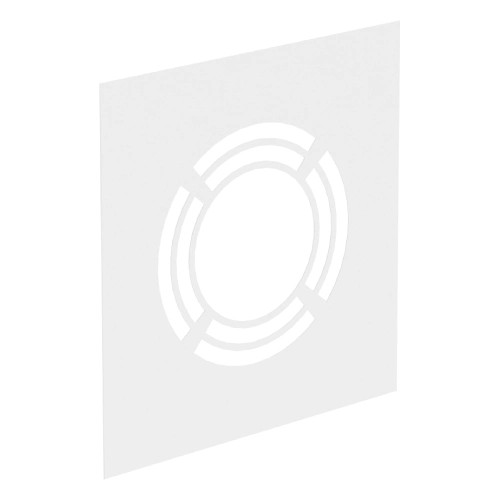 Deckenblende für Hinterlüftung, einteilig, 1-65° - doppelwandig - Jeremias DW-WHITE Deckenblende für Hinterlüftung, einteilig, 1-65° - doppelwandig - Jeremias DW-WHITE