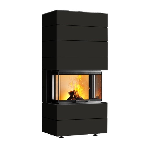 Neocube P20 Black & White Edition Kaminbausatz 7,8 kW