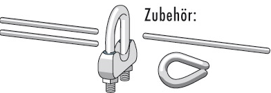 Abspannseil - doppelwandig - Raab DW-Systeme