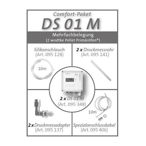 Wodtke - DS 01 M Comfort-Paket - Mehrfachbelegung Pelletofenzubehör