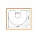 Vorschau: Kaminzubehör Cera Design - Glasvorlegeplatte, 6 mm (passend zu drehteller)