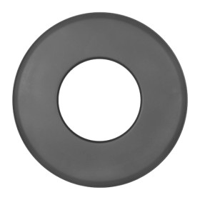 Ofenrohr - Wandrosette groß 85 mm schwarz - Tecnovis TEC-Stahl