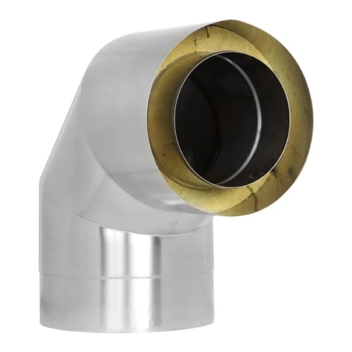 Winkel 87° starr - doppelwandig - Tecnovis TEC-DW-Design