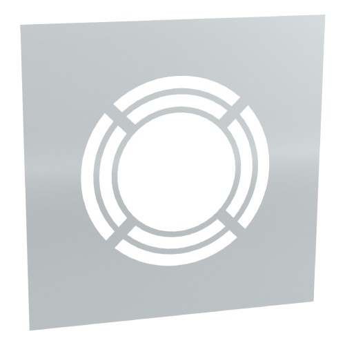 Deckenblende für Hinterlüftung, einteilig 0° - doppelwandig - Tecnovis TEC-DW-Design Deckenblende für Hinterlüftung, einteilig 0° - doppelwandig - Tecnovis TEC-DW-Design