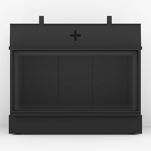 Brunner Architektur-Kamin Gas 40/80 Gaskamin