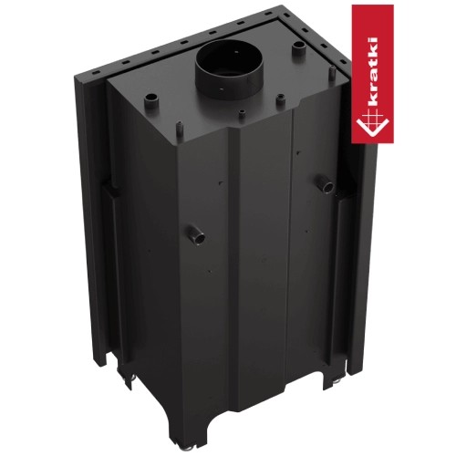 Kratki MBZ PW Kamineinsatz 13 kW Eckkamin wasserführend