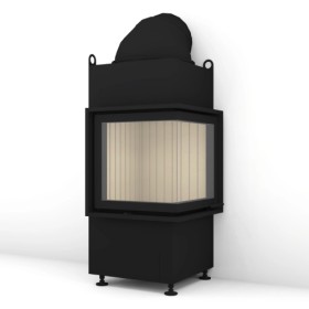 Brunner BKH 5.0 Eck 42-42-42 Kamineinsatz 7 kW Drehtür