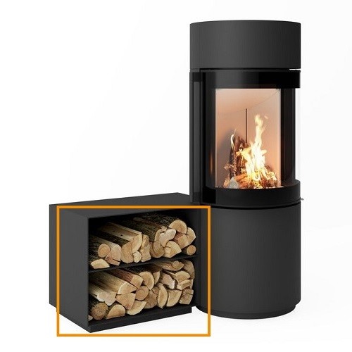 Spartherm - Holzseitenfach links / rechts für Passo XS Kaminzubehör