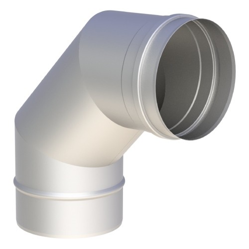 Winkel 87° starr - einwandig - Tecnovis EW-SILVER