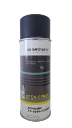 Ofenrohr - TEC-Stahl Senotherm Spraydose - schwarz - Tecnovis TEC-Stahl