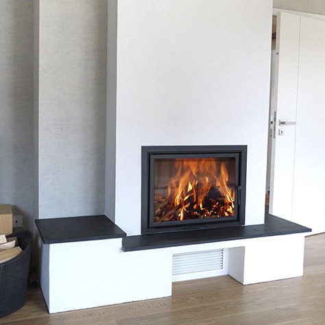 SCHMID Lina 67 s Kamineinsatz 9 kW Drehtür