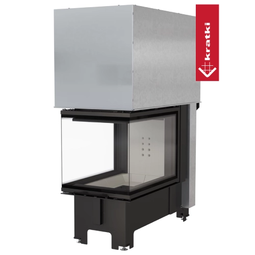 Kratki NBU 500/700 Kamineinsatz 11 kW Schiebetür