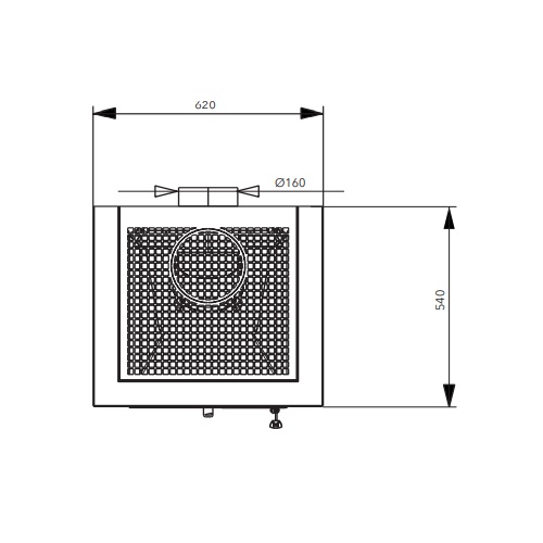 Haas und Sohn DACHSTEIN Kaminbausatz 7 kW