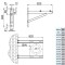 Vorschau: Wandstützen & Querträger 820 mm - doppelwandig - Reuter DW-Systeme