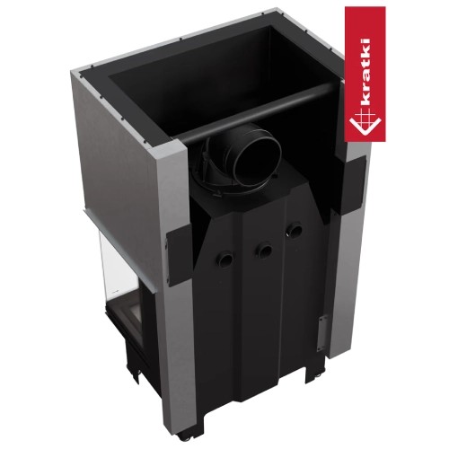 Kratki NBC 800/400 Kamineinsatz 10 kW Schiebetür