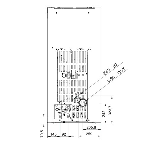 Palazzetti Ecofire Dadò Idro 10 Pelletofen 10,3 kW wasserführend