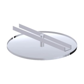 HT-Reinigungsdeckel (trocken) für T-Stück 90° - einwandig - Dinak SW6