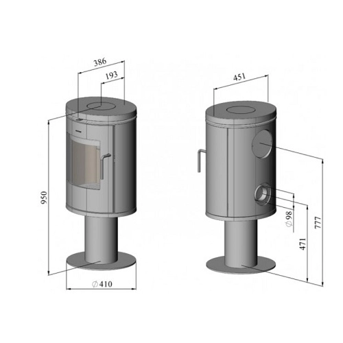 Morsoe 6148 Kaminofen 5,9 kW