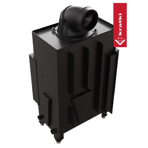 Kratki Floki S Kamineinsatz 8 kW Eckkamin