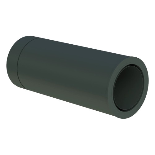Längenelement 500 mm mit integriertem Wandfutter kürzbar für FERRO - doppelwandig - Jeremias DW-GREY Längenelement 500 mm mit integriertem Wandfutter kürzbar für FERRO - doppelwandig - Jeremias DW-GREY