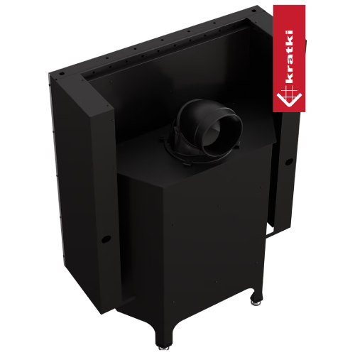 Kratki Nadia 12 Kamineinsatz 12 kW Schiebetür