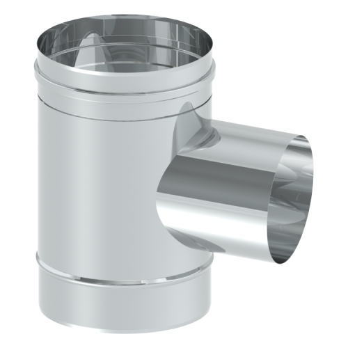 Zugregleranschluss rund Abgang Ø 150 mm - einwandig - Tecnovis TEC-EW-Classic