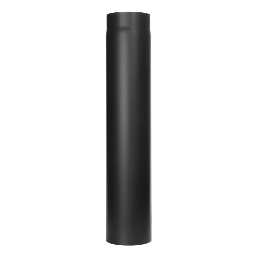 Ofenrohr - Längenelement 750 mm schwarz - Tecnovis TEC-Stahl