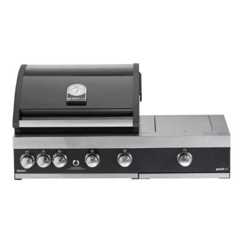 Grandhall Premium G4 Einbau mit Searbrenner Gasgrill