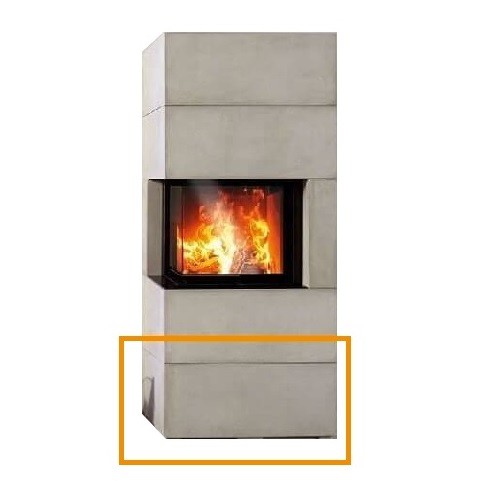 Camina - Unterbauteil H 350 mm Kaminzubehör Camina - Unterbauteil H 350 mm Kaminzubehör