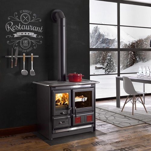 La Nordica Rosa L 5.0 Steel Holzherd 9,5 kW