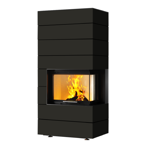 Neocube C10 Black & White Edition Kaminbausatz 7,8 kW