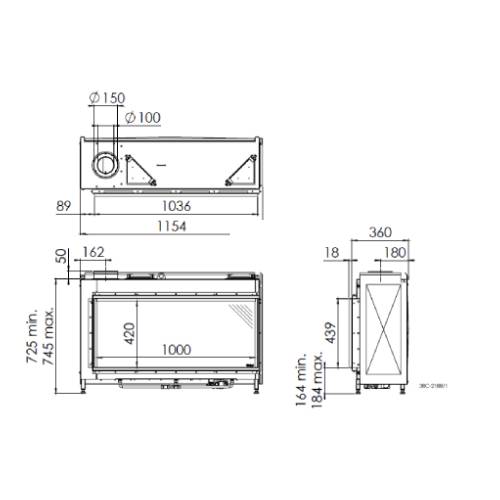 DRU Global 100 BF RCE Gaskamin