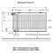 Vorschau: Heizkörper Komplett Set Buderus Logatrend VC-Profil Typ 10 - Flachheizkörper